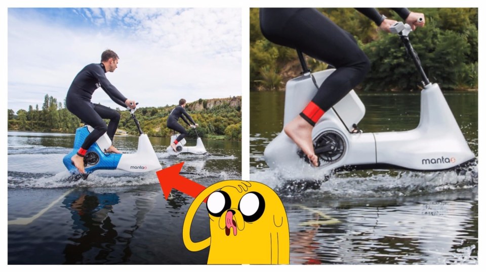 Elektrická vodní kola Manta 5 dosahují rychlosti až 20 km/h!